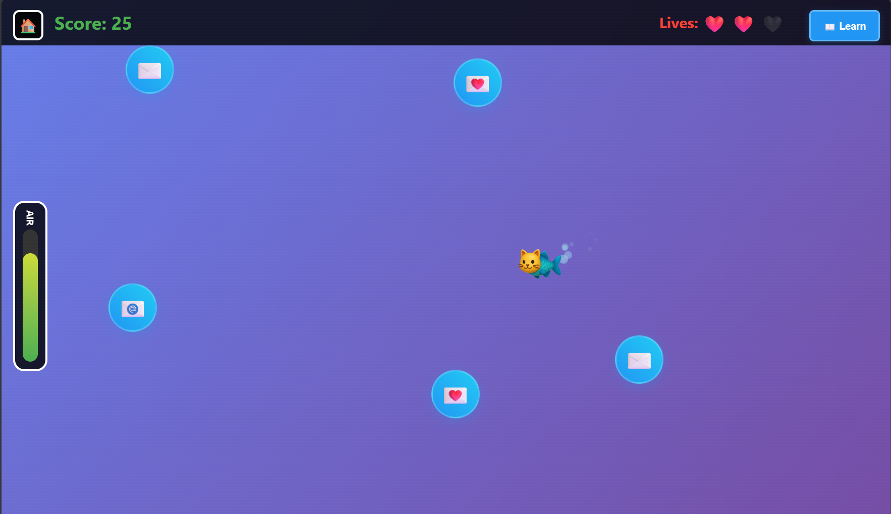 HOOKED OR COOKED gameplay screenshot