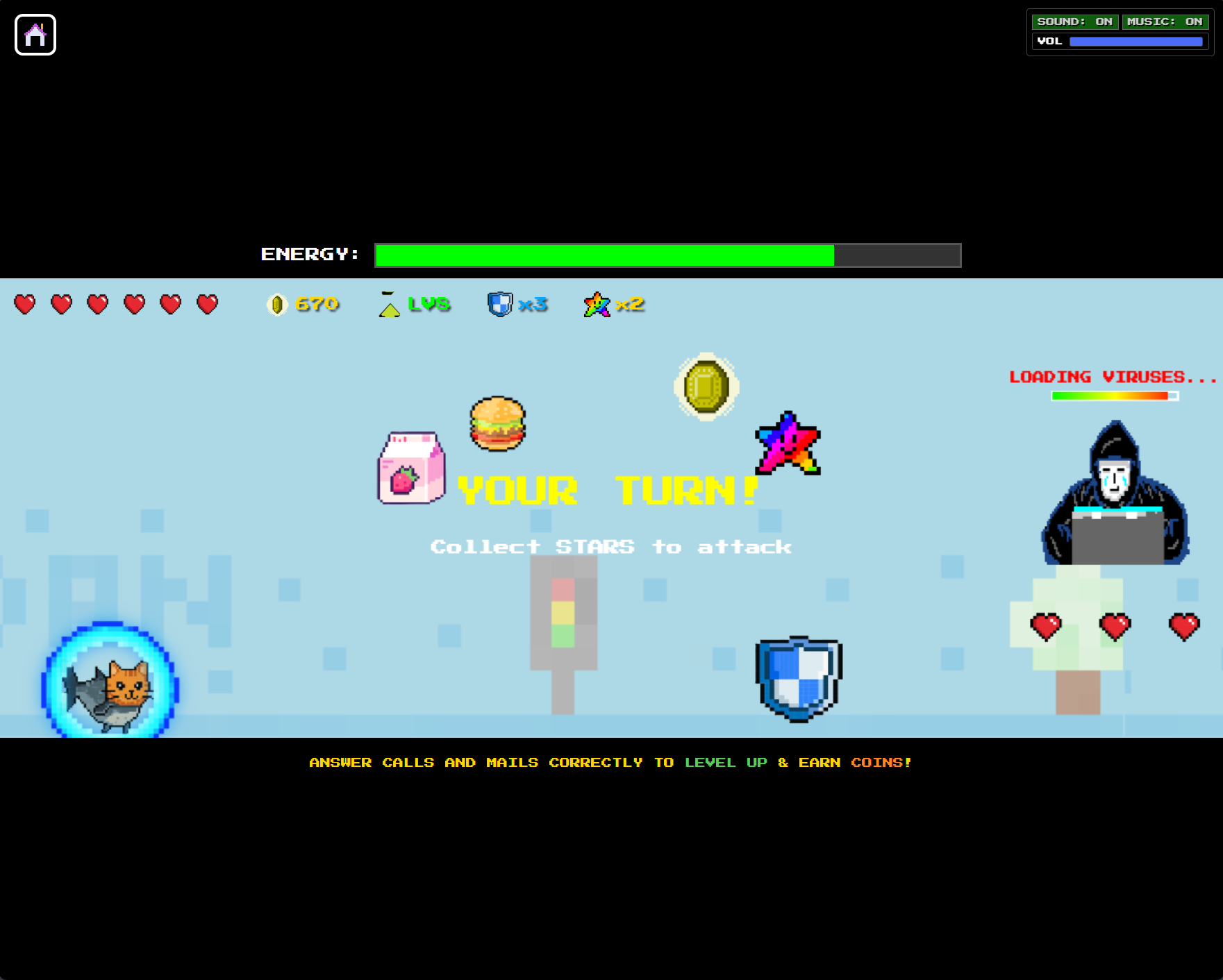 PHISH404 gameplay screenshot