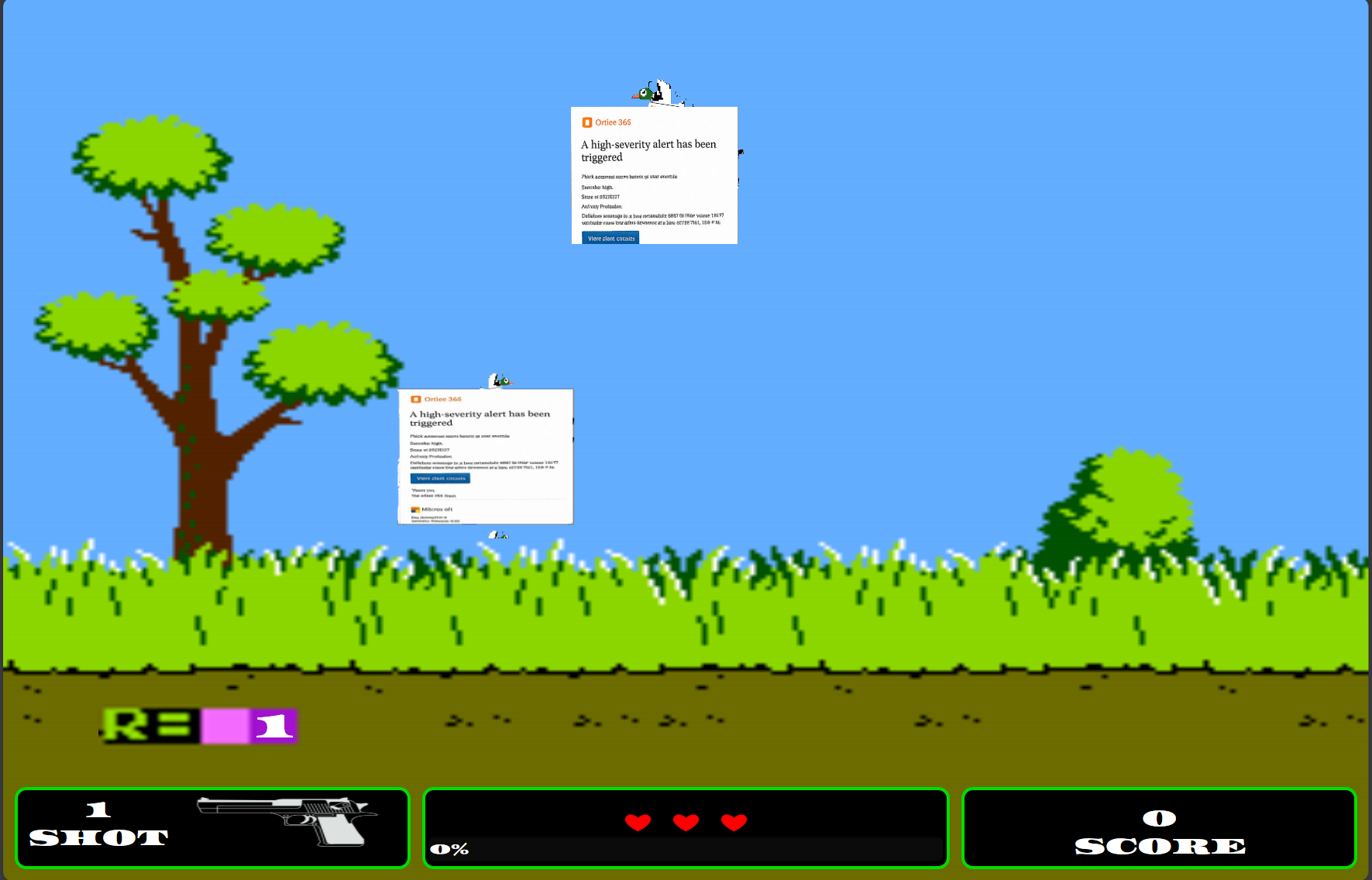 PHISH-HUNT gameplay screenshot